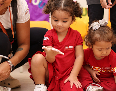 Alunos em atividade Canadian Global School