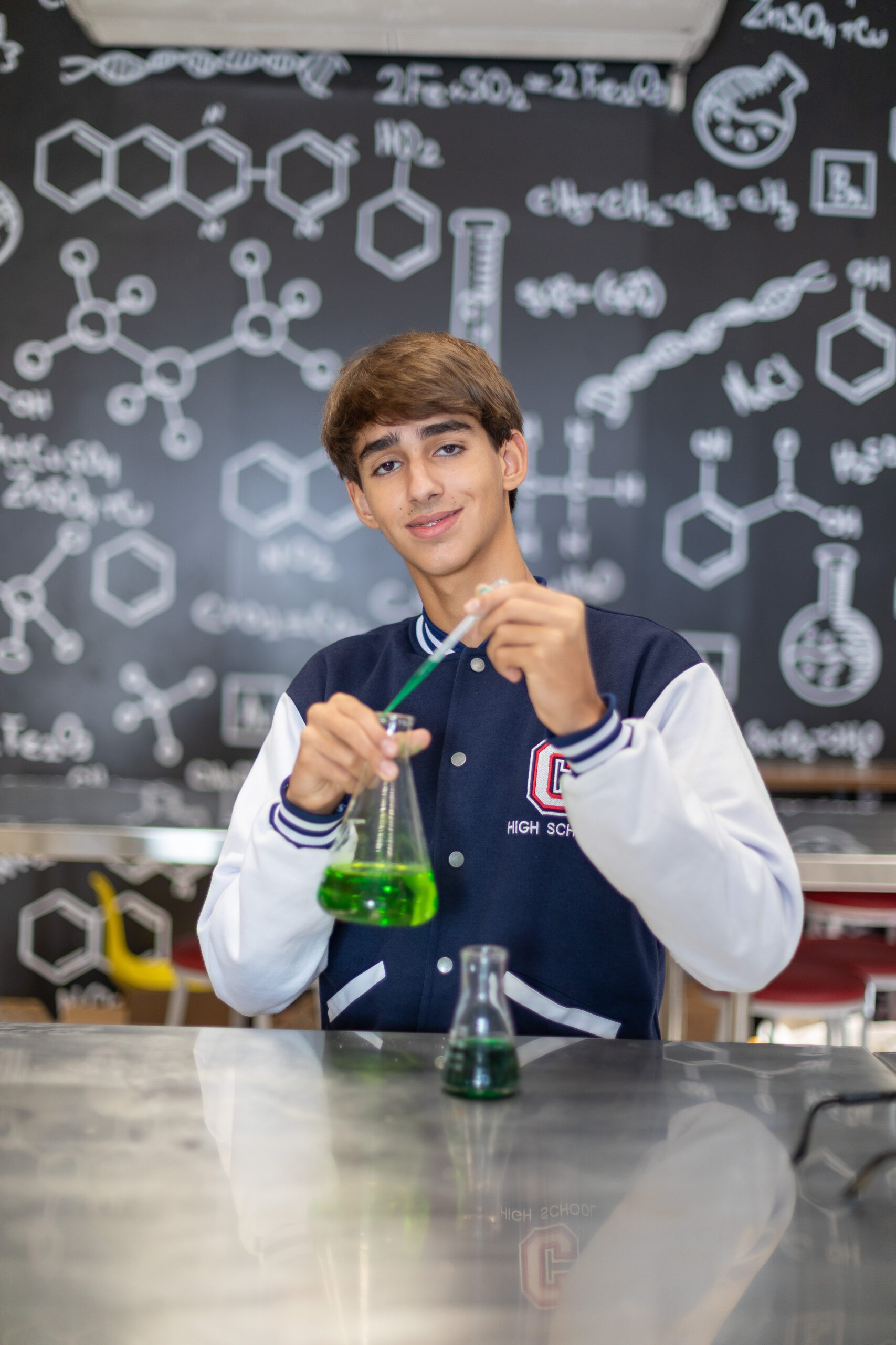Aluno da Canadian Global School Niterói